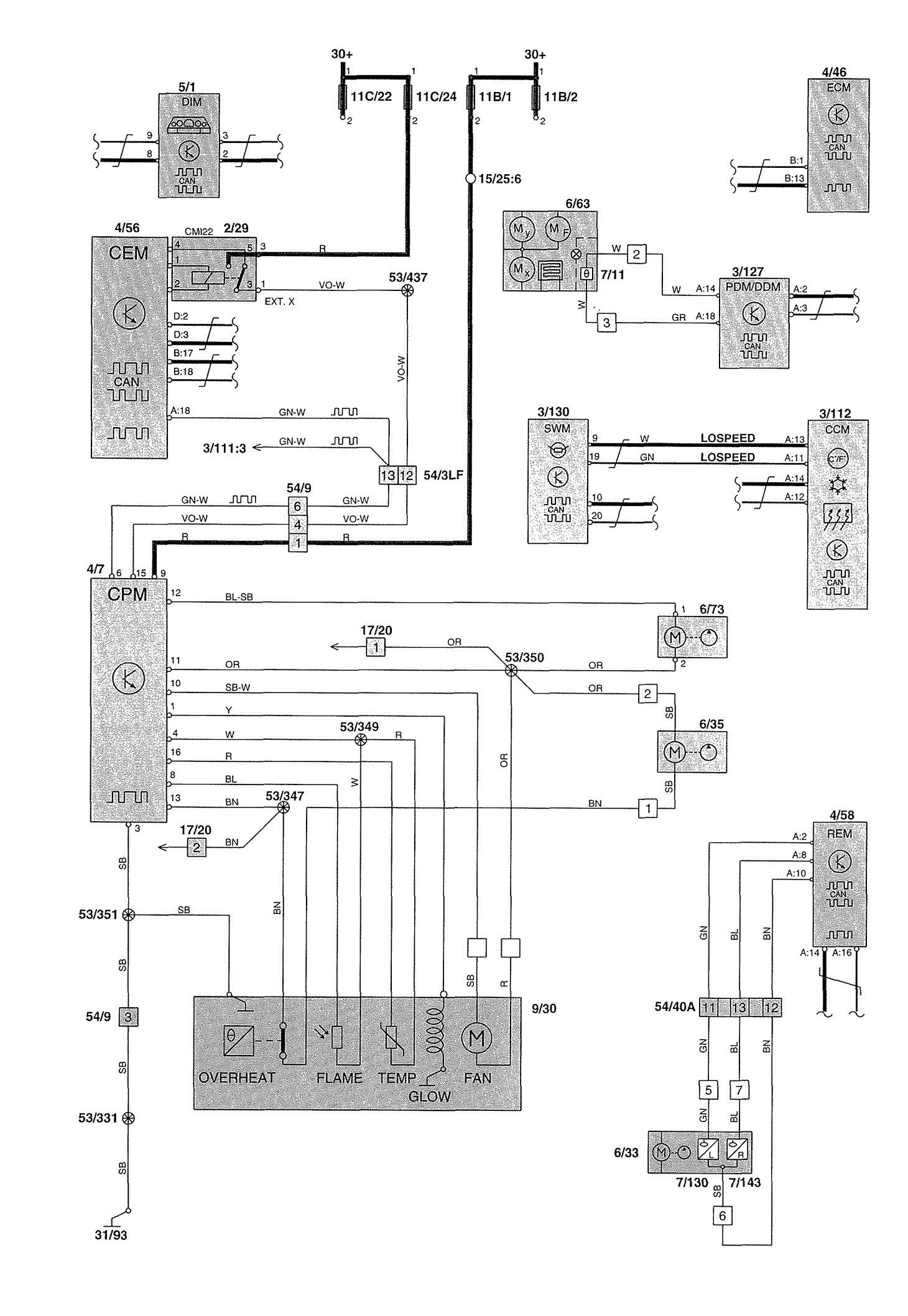 99 Volvo S80 Wiring Diagram - Wiring Diagram Networks