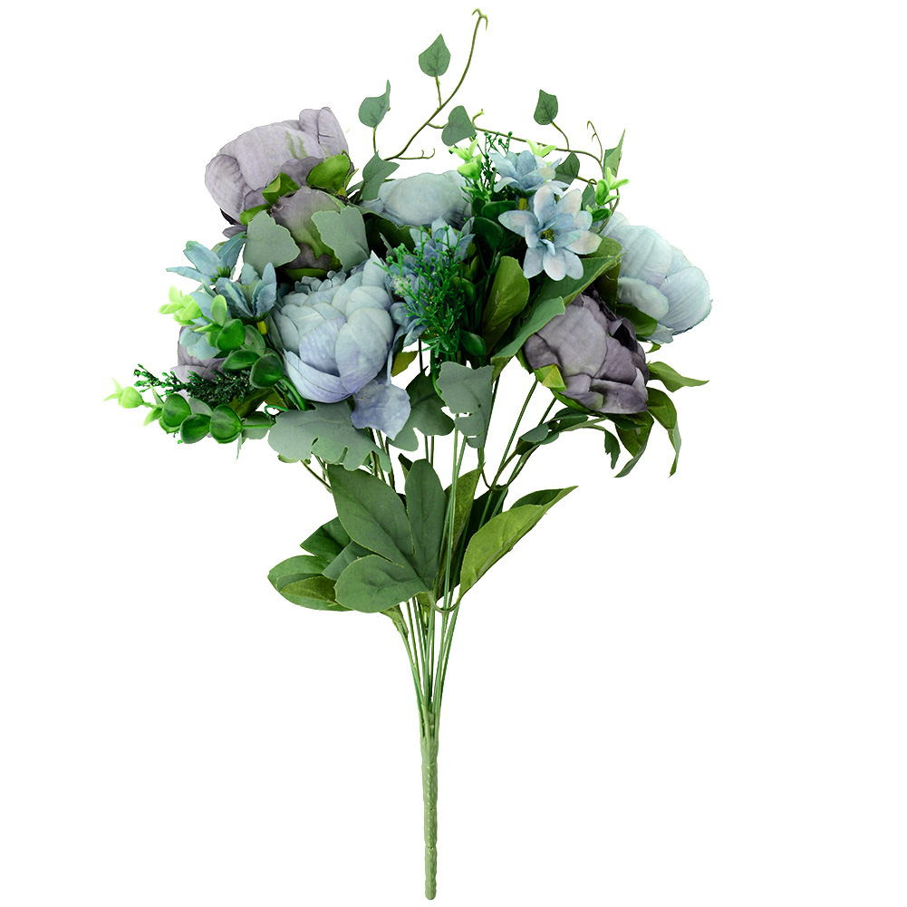 Artificial Peony Silk Flowers Bridal Hydrangea Decor 