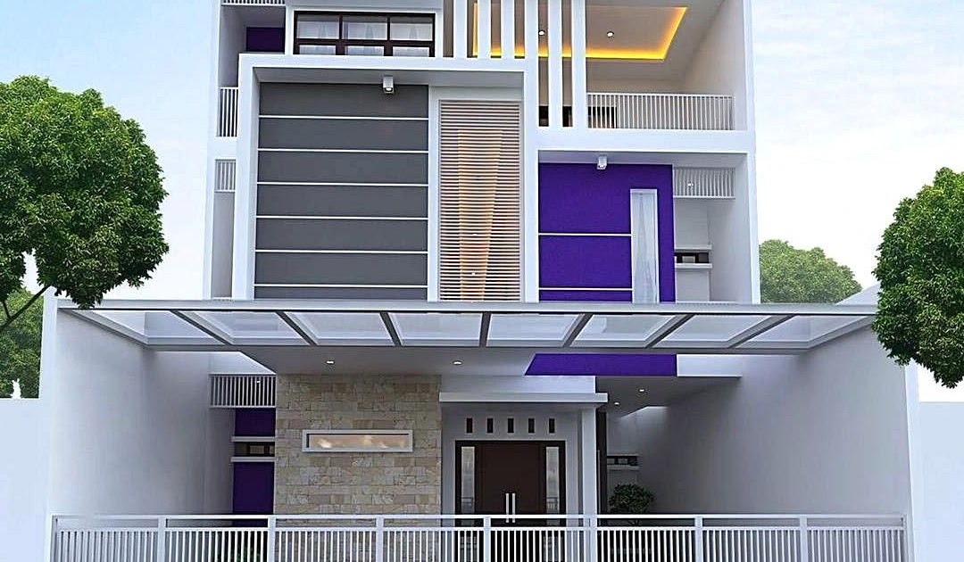 33 Cat eksterior rumah minimalis 2021