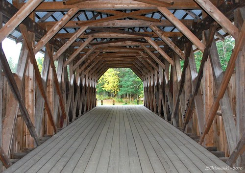 Inside of the Bennett-Bean Bridge