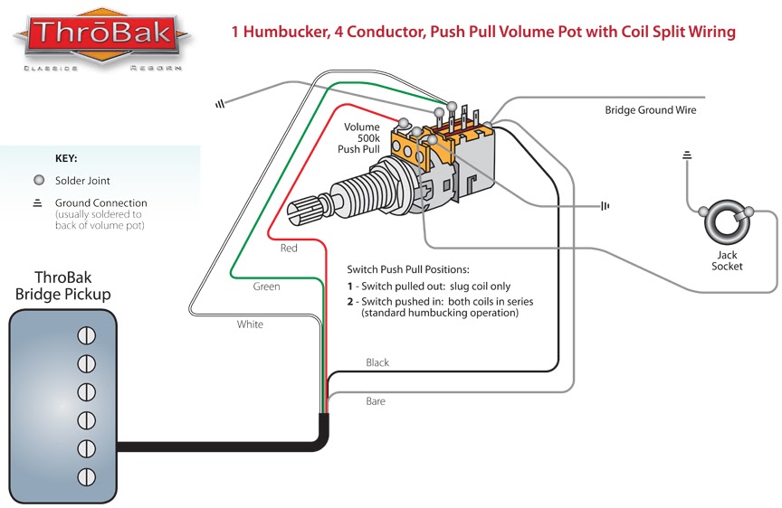 Push Pull Guitar Wiring Diagrams