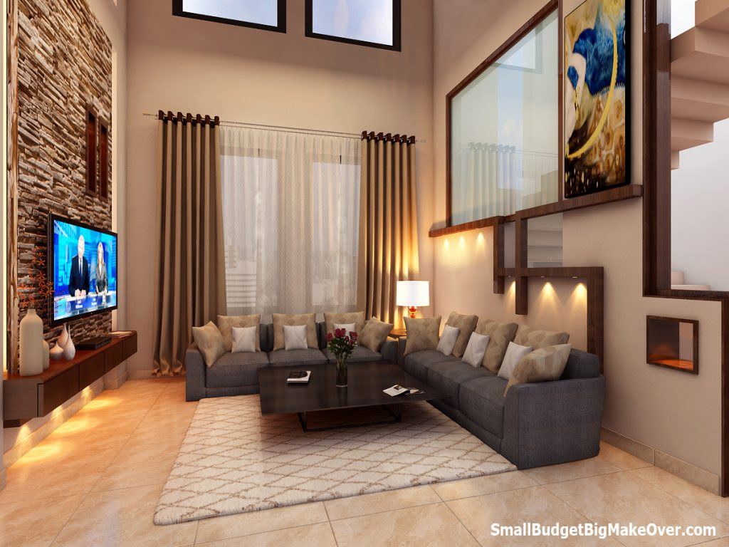 To Design A Drawing Room - Indian Living Room Designs - Living Room