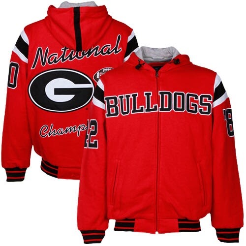 georgia bulldog championship hoodie