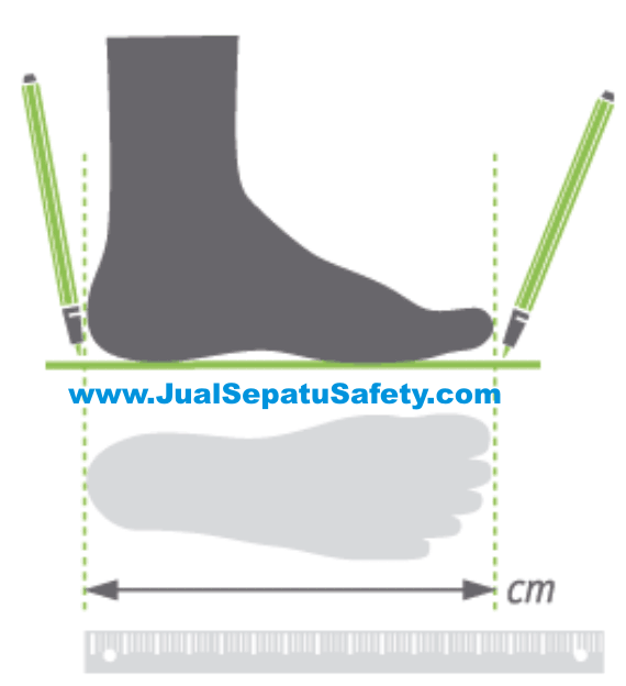 Cara Menghitung UKURAN SEPATU sesuai Size Chart dari Cara Menghitung UKURAN SEPATU sesuai Size Chart dari