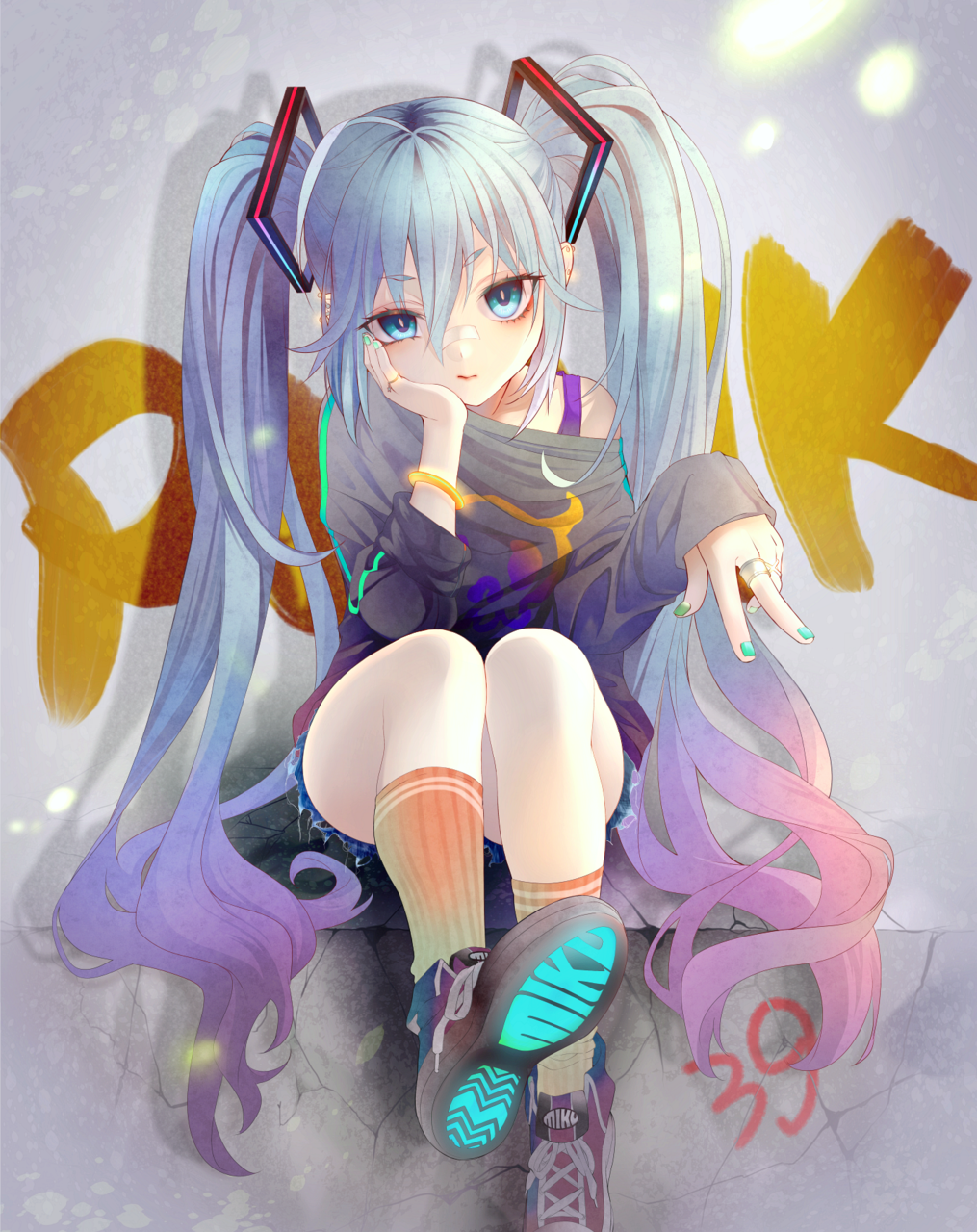 Free Wallpaper: Hatsune Miku Aesthetic