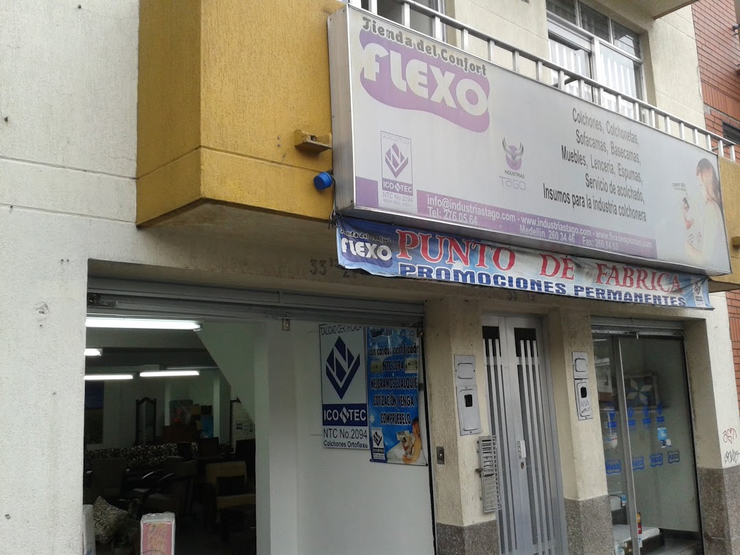 Flexo tienda de confort