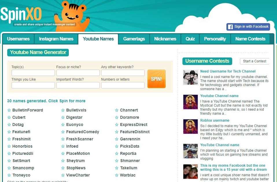 catchy minitool username generators usernames dominus