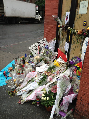 Mark Carson Memorial, Greenwich Village