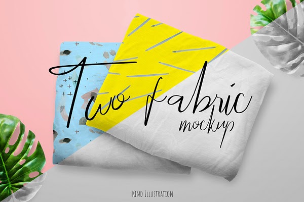 Download Two Fabric Mockup PSD Mockup - Download Two Fabric Mockup ...