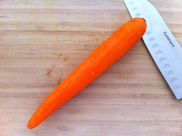 Large Carrot, Peeled