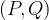 (P, Q) (P, Q)