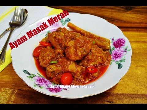 Resepi Ayam Masak Madu Merah  Ayam masak merah ini menjadi hidangan
