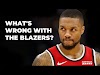 What in the world is wrong with the Portland Trail Blazers?