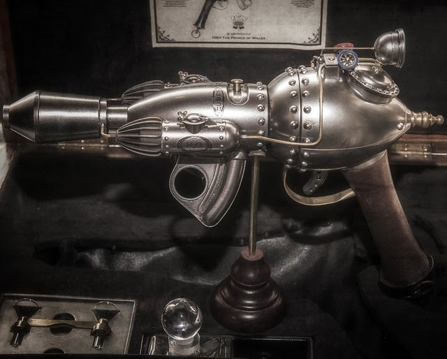 steampunk handgun