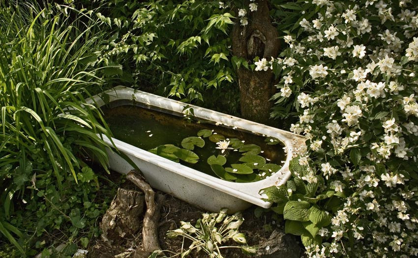badewanne garten Wohndesign und Interior Ideen