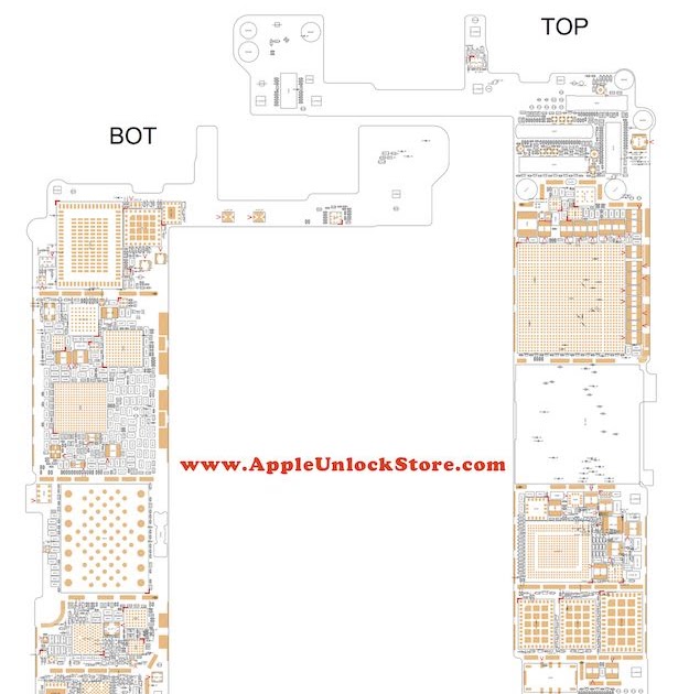 Iphone 6S Plus Motherboard Diagram : Iphone 6 Pcb Layout - Pcb Circuits ...