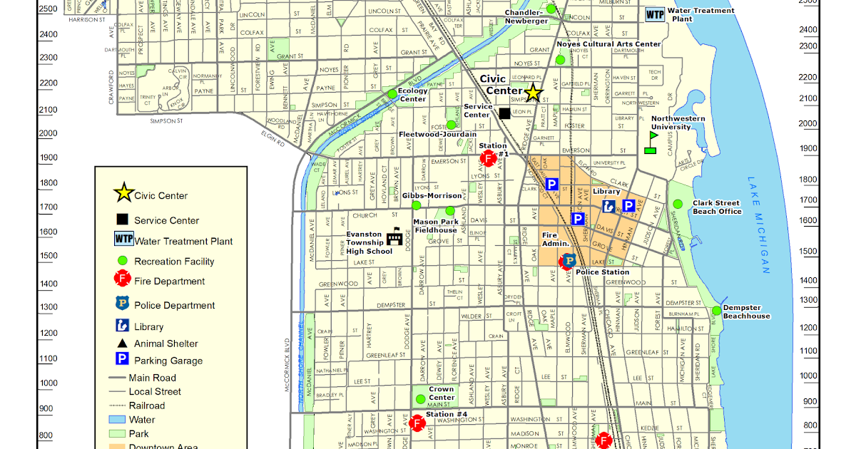 Evanston Map | Gadgets 2018