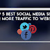 Top 5 Best Social Media Sites for more Traffic to website. | blogpress.online