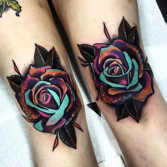 Gambar Tato Bunga Mawar Di Punggung Kila Gambar