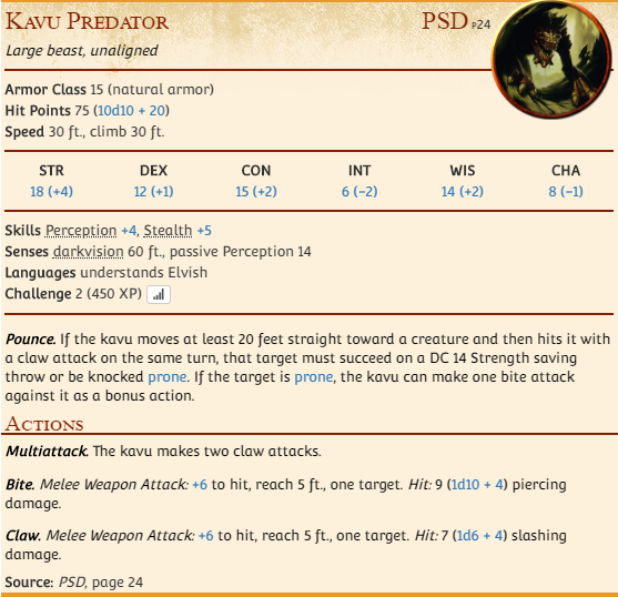 Peryton Dnd 5E Stats - Terebi Wallpaper