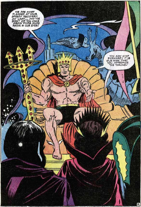 Wow, that's one big-ass spork. February 1966 Marvels
