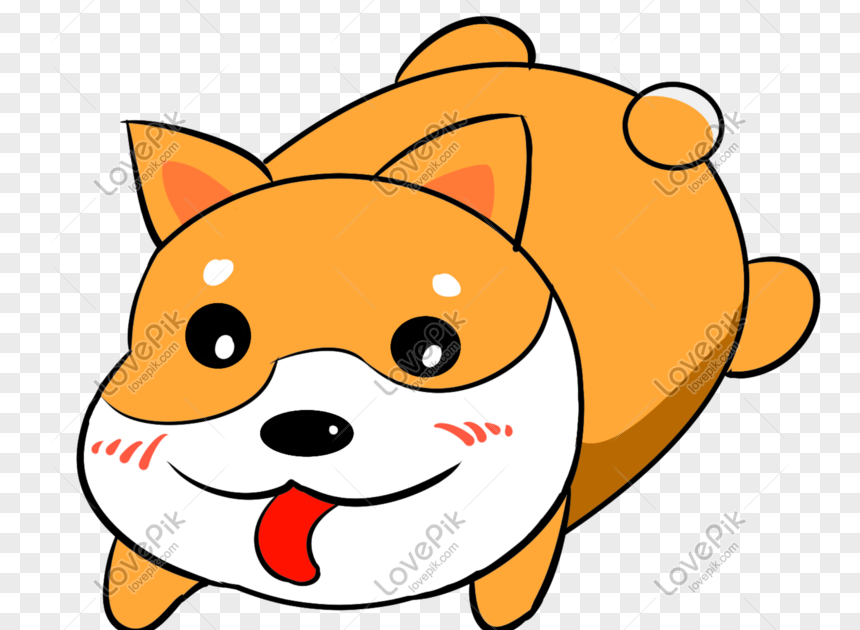 Contoh Gambar Ilustrasi Hewan Anjing