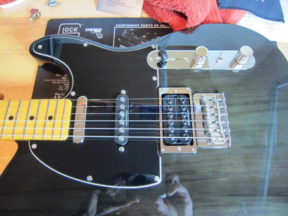 Wiring Diagram Tele Bridge And P90 Neck Pickup Telecaster - Wiring