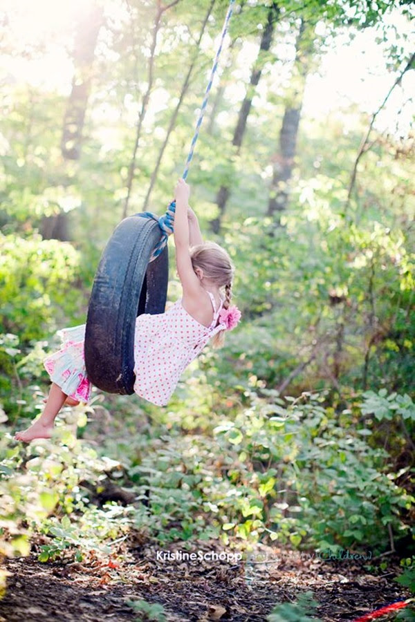 DIY Tree Swing Ideas For More Family Time (14)