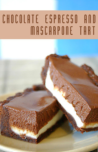 Chocolate Espresso Mascarpone Tarts