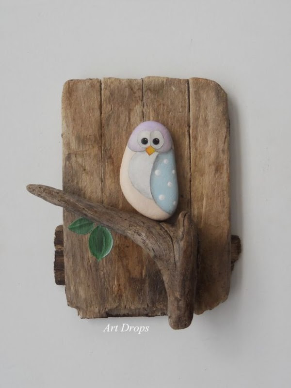 Handy Rock And Pebble Art Ideas For Many Uses2