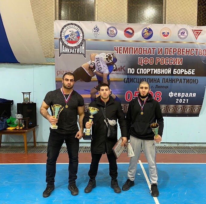 Белгородцы отличились на чемпионате и первенстве ЦФО по спортивной борьбе