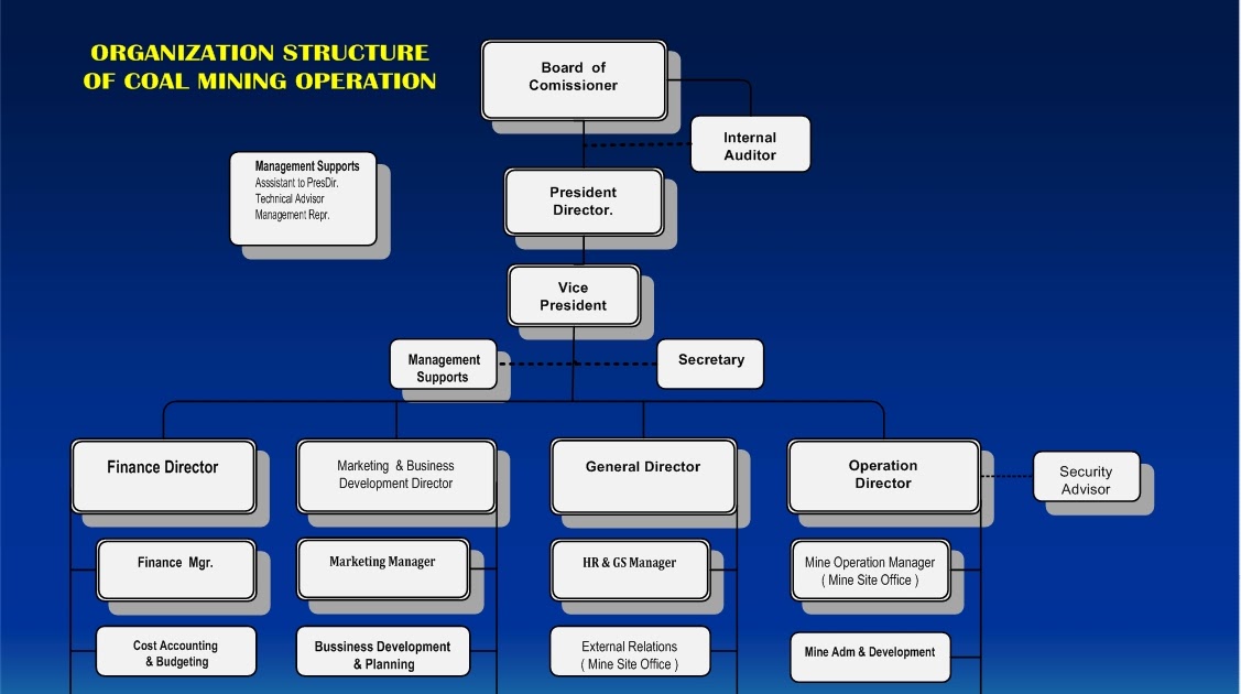 Contoh Struktur Organisasi Proyek Contoh 43