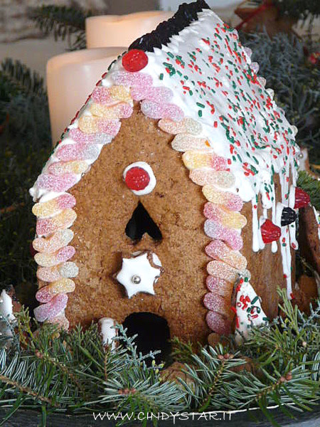 casetta panpepato - gingerbread house