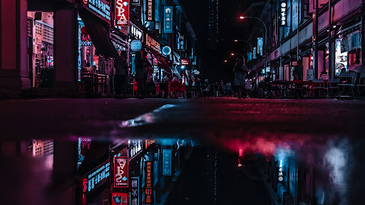 Neon City Wallpaper 4K Iphone