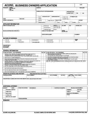 Insurance Acord Form Pdf