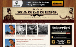 The Art of Manliness Web site. Click image to expand.