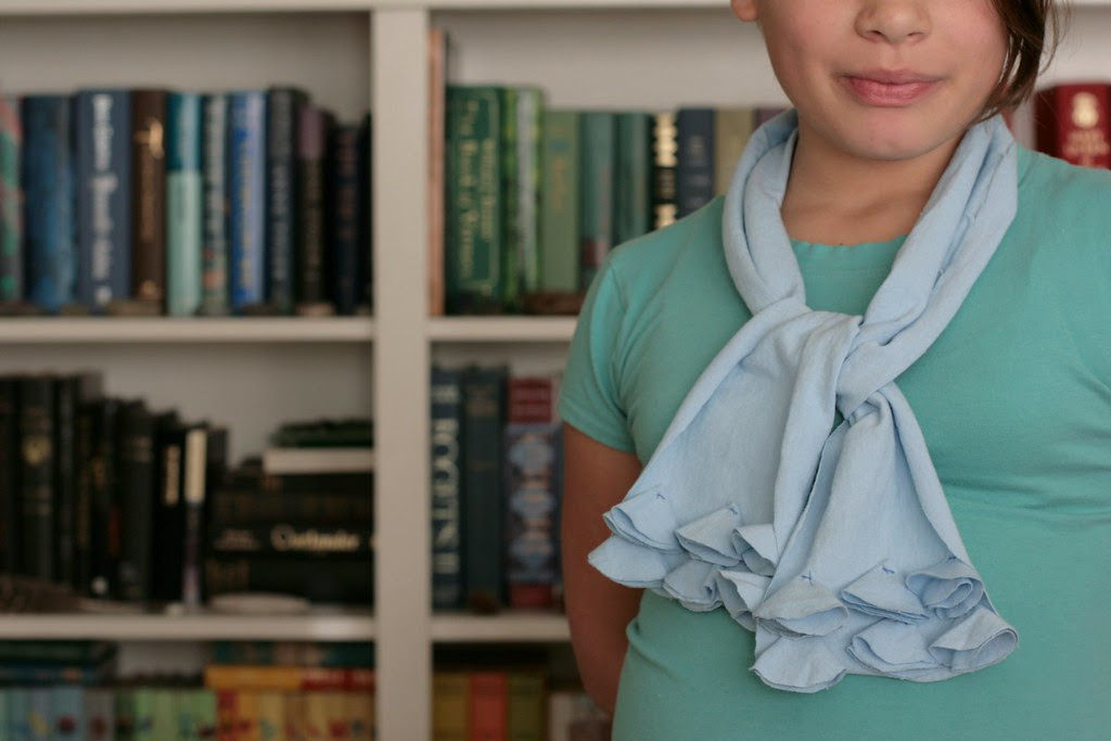 Avery's Ruffle Scarf