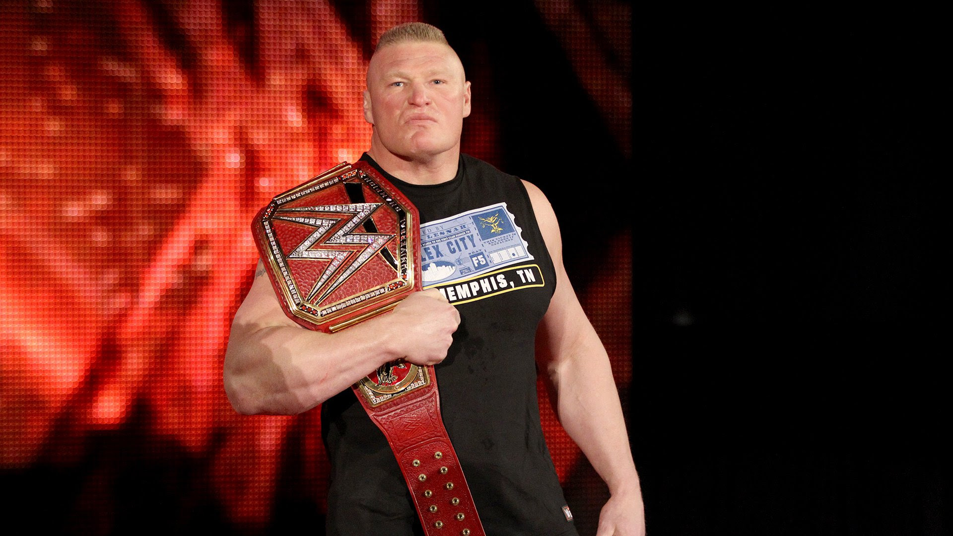 SUMMERSLAM 2014 Брок Леснар