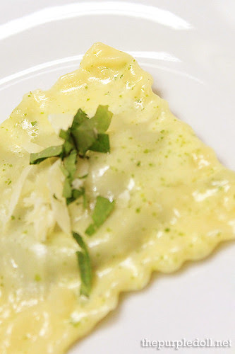 Spinach Ravioli Sample