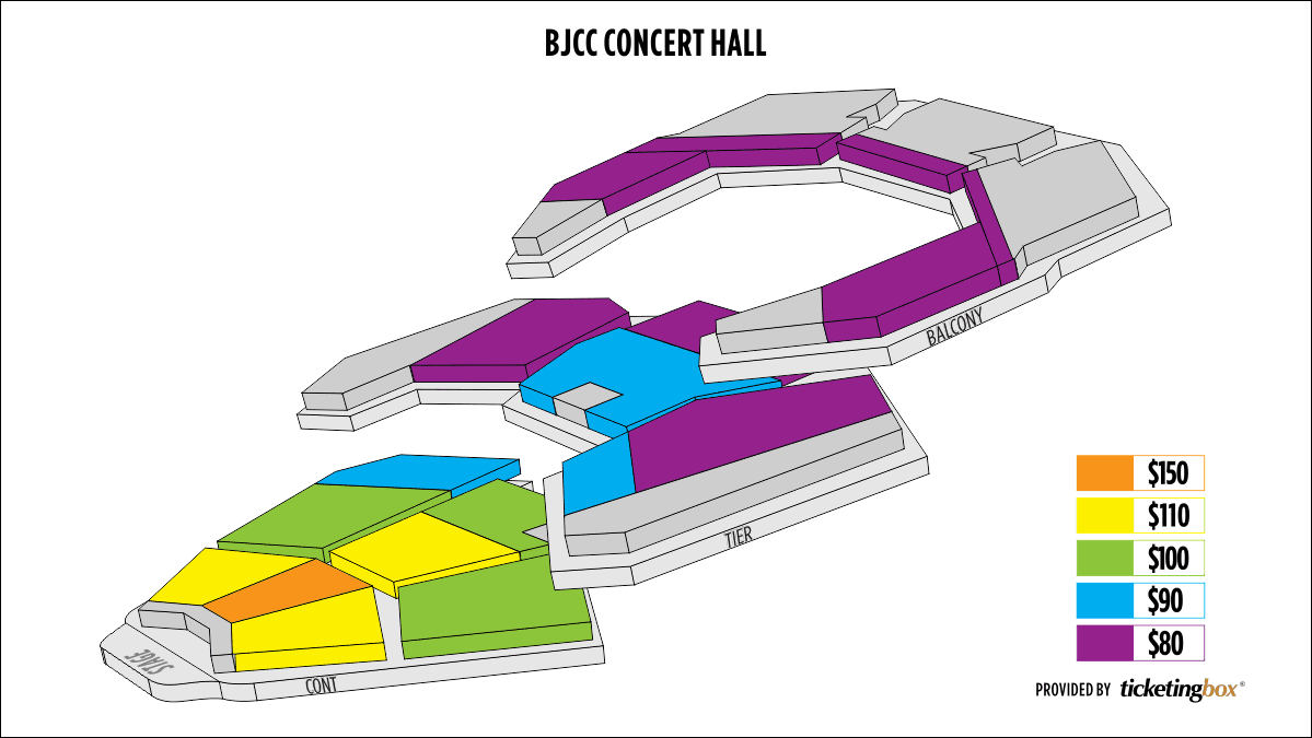 10+ Bjcc seating chart concert hall