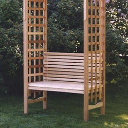 All Things Cedar. Cedar Potting Bench Home Products on Houzz