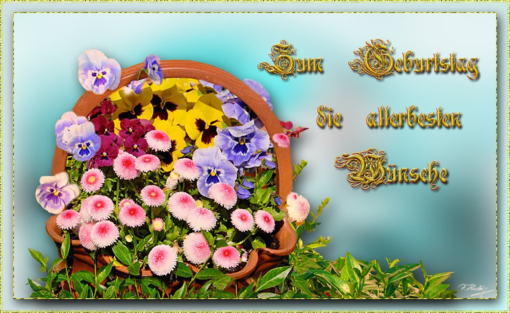 Alles Gute Zum Geburtstag Mögen All Deine Wünsche In Erfüllung Gehen, Wolfgang&hellip; beste