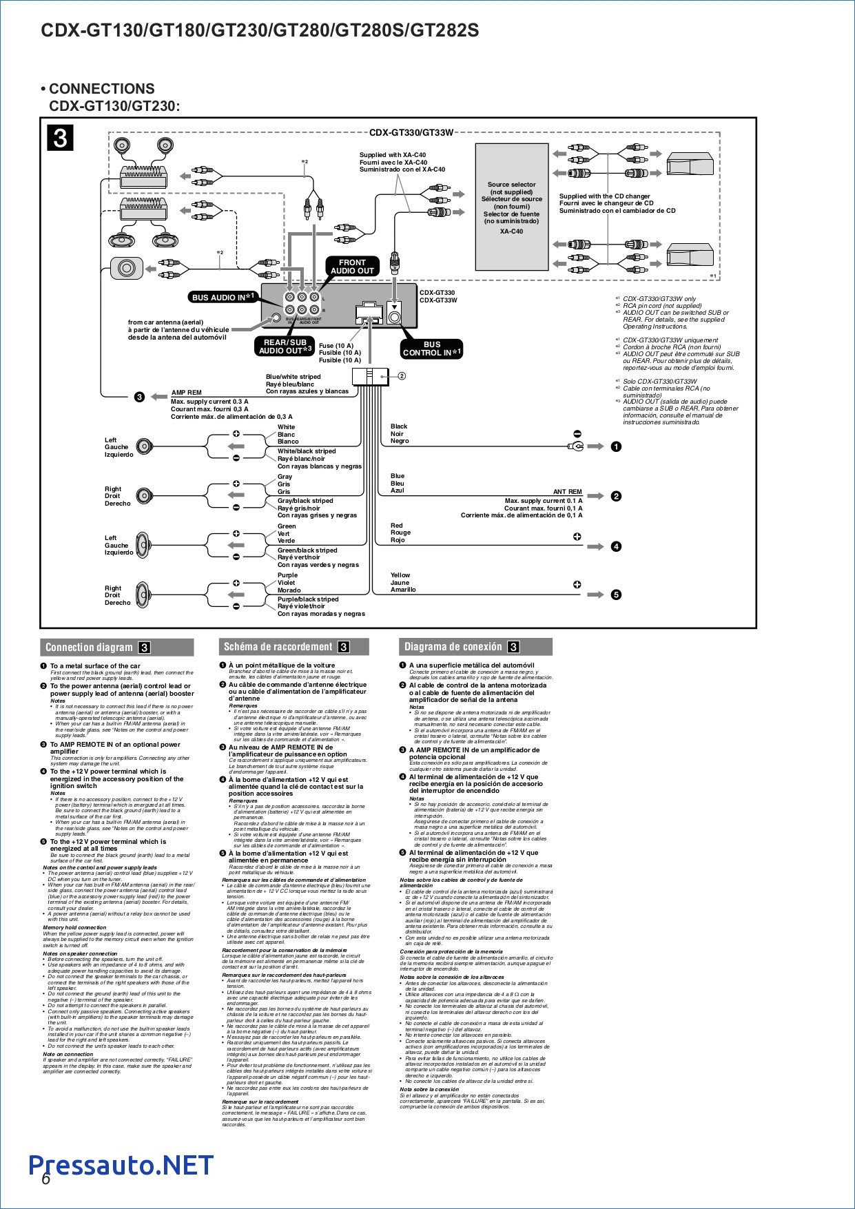 Sony Cdx Gt260mp Wiring Diagram - General Wiring Diagram