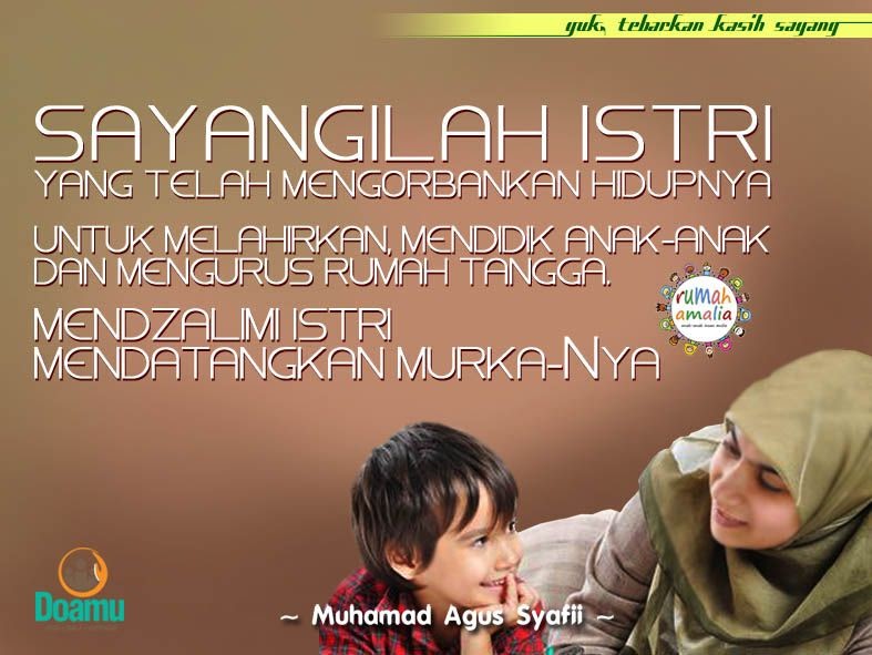 Kata Cinta Untuk Anak Dan Suami KATAKU