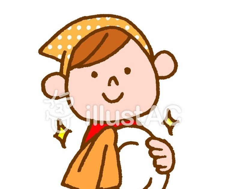 トップレート 皿洗い イラスト イラスト