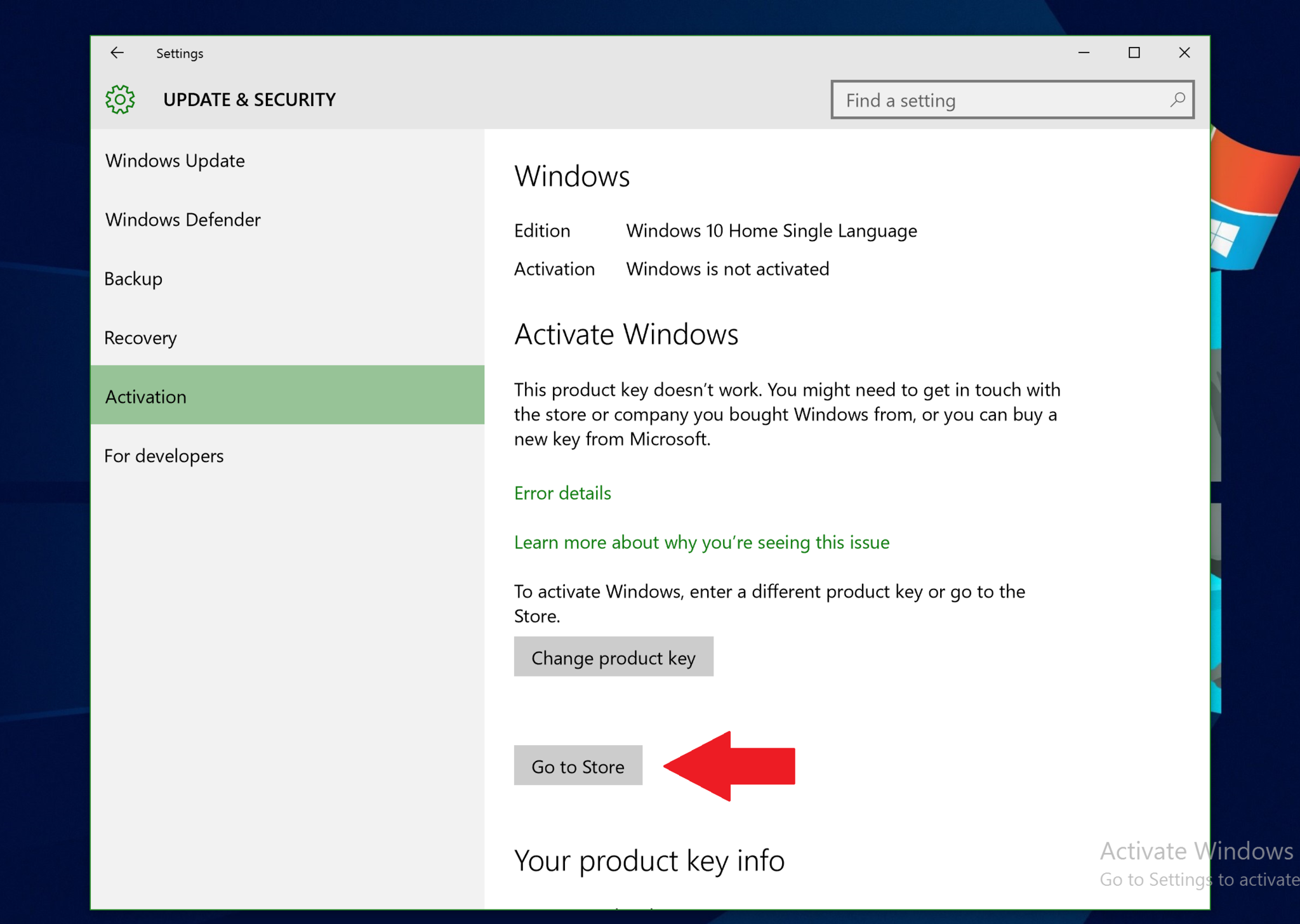 You do not need to Activate Windows 10 to install it, but this is how you can activate later ...