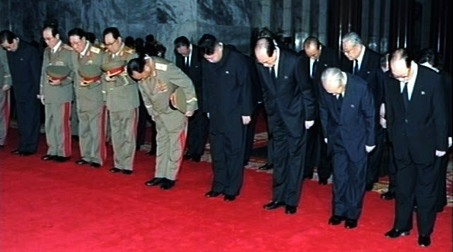 Jenazah Kim Jong-il Disemayamkan