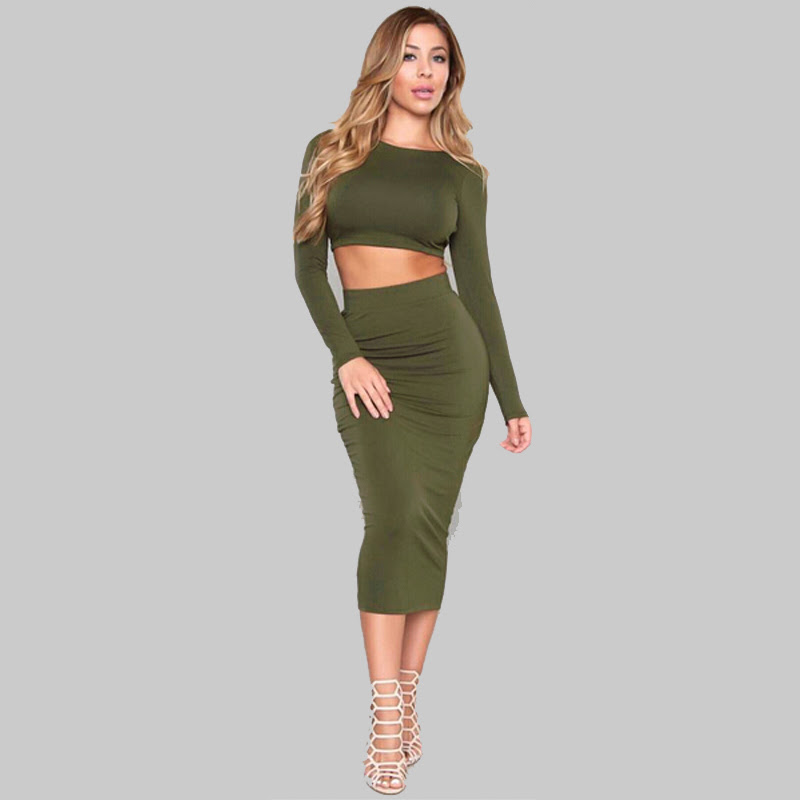 Dresses long dresses 2 piece bodycon sleeve ruching the