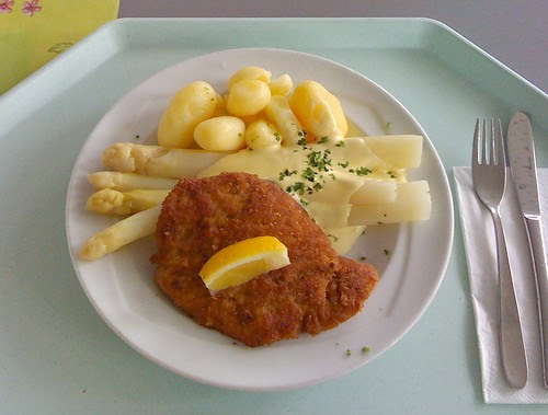 Rezept backofen: Spargel schnitzel