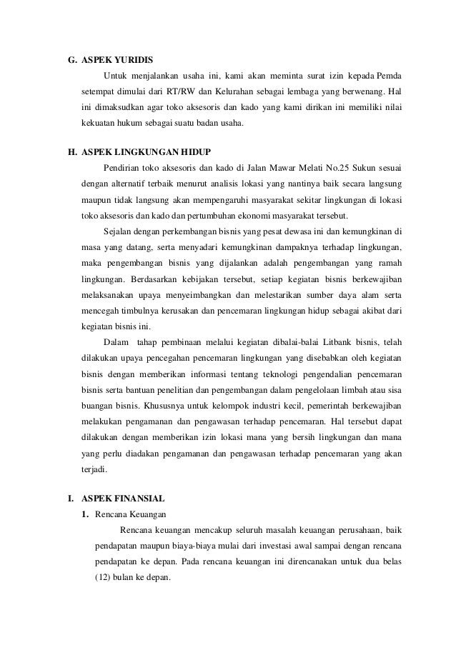Contoh Laporan Bisnis Perusahaan Swasta Seputar Laporan